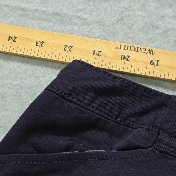 NWT Lands End Mini Straight Skirt Womens 26W Black Stretch Slit Hem Slash Pocket - Picture 12 of 15